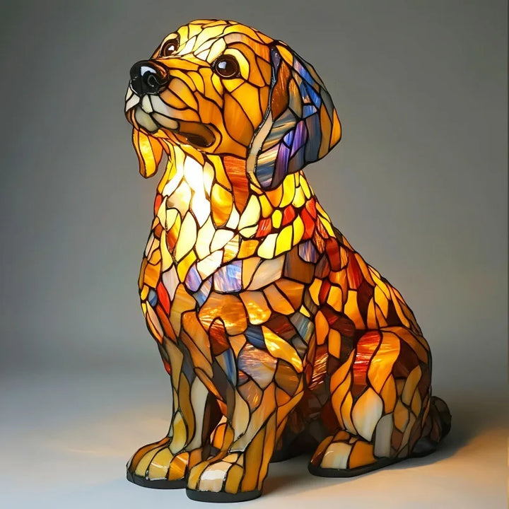 Spiritual Golden Retriever Figurine Lily